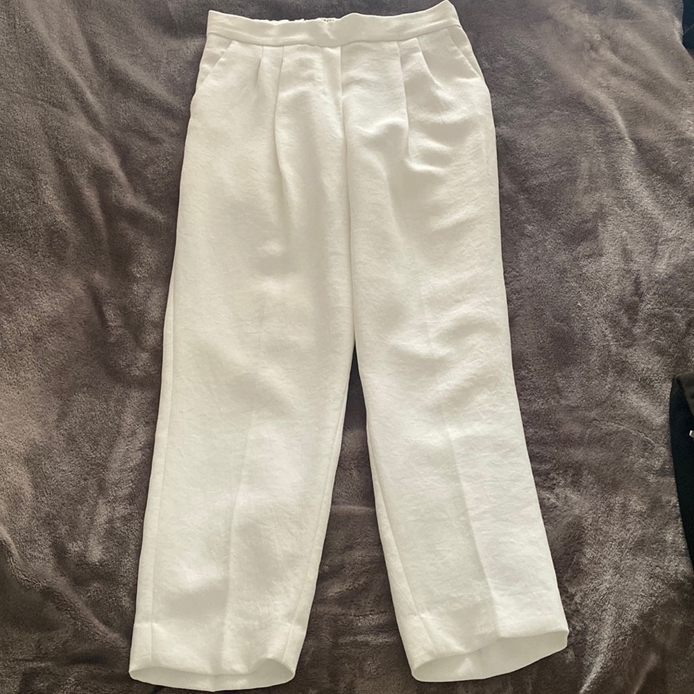 BABATON white slim cropped trouser